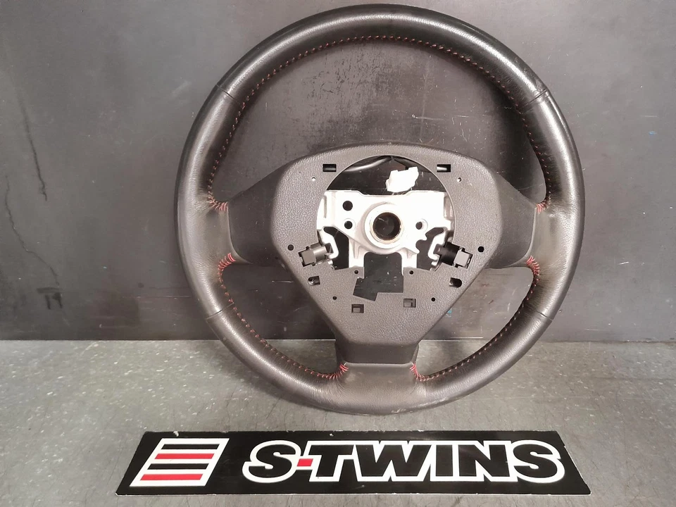 SUBARU IMPREZA STEERING WHEEL LEATHER, G3, WRX, 04/07-12/13 07 08 09 10 11 12 13 - image 4 of 4