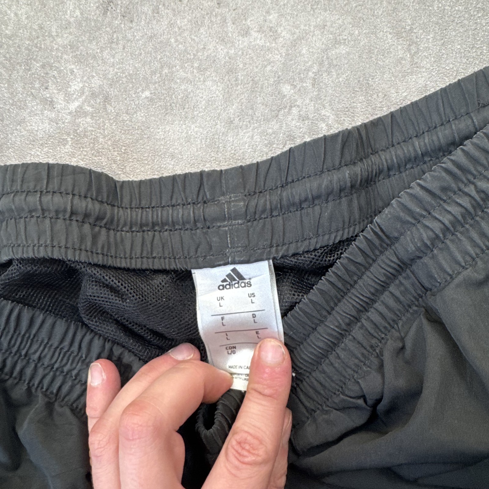 Adidas Track Pants Womens Large Sports Vintage Joggers, Black thumbnail 7