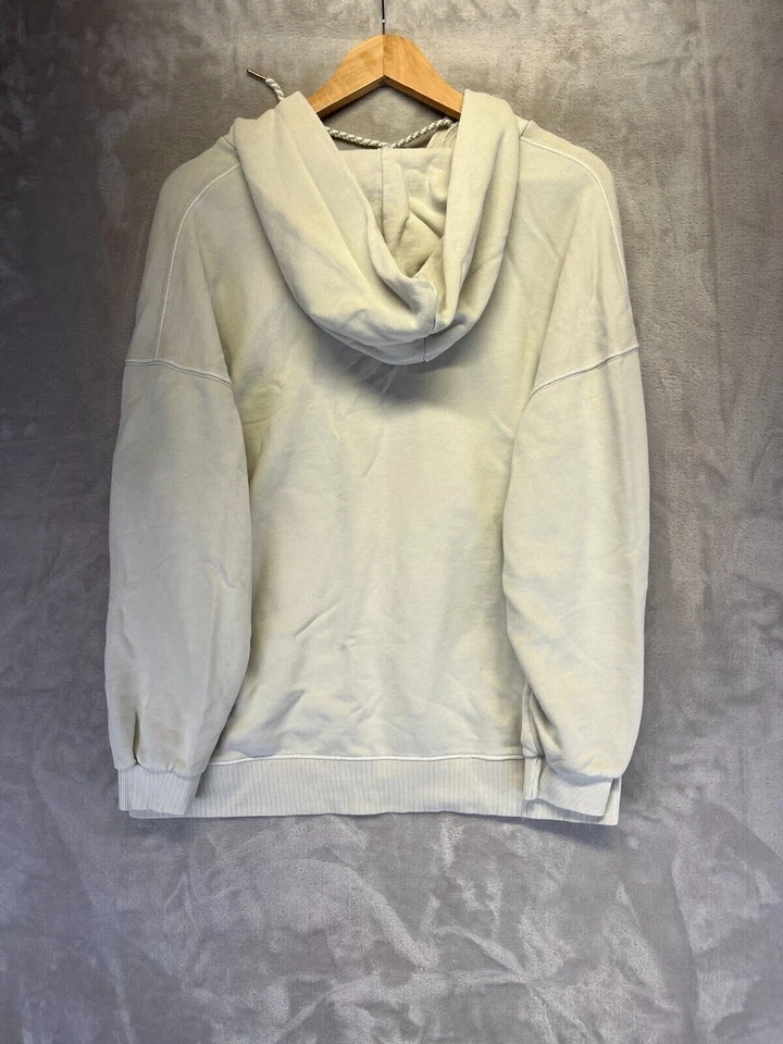 Женская толстовка с капюшоном BKE размер S цвет слоновой кости с длинным рукавом на шнурке модный зимний пуловер - Изображение 2 из 4