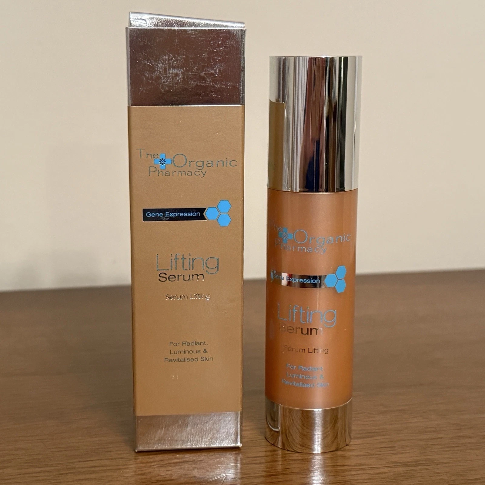 The Organic Pharmacy Gene Expression Lifting Serum, 1.3 oz, NIB, BBD 11/24