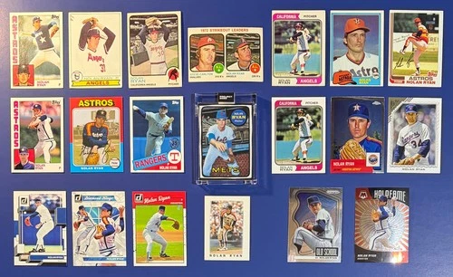 1973-2023 NOLAN RYAN [20 Card Lot] - VINTAGE to MODERN [READ]🔥🔥🔥