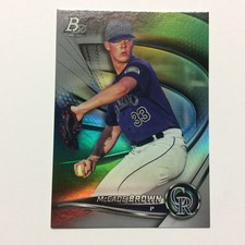 2022  Bowman Platinum Top-36 McCade Brown