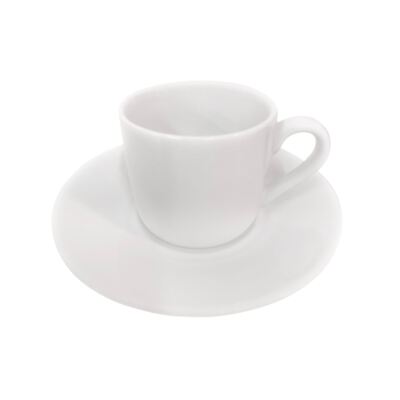 Royal Worcester Classic Weiß Kaffeetasse & Untertasse