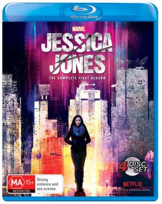 Jessica Jones Season 1 (Blu-ray 2015) Rachael Taylor David Tennant TV Series One