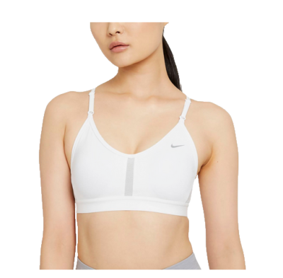 NEW NIKE Women's [XL] Indy Padded Sports/Yoga/Pickleball Bra-White