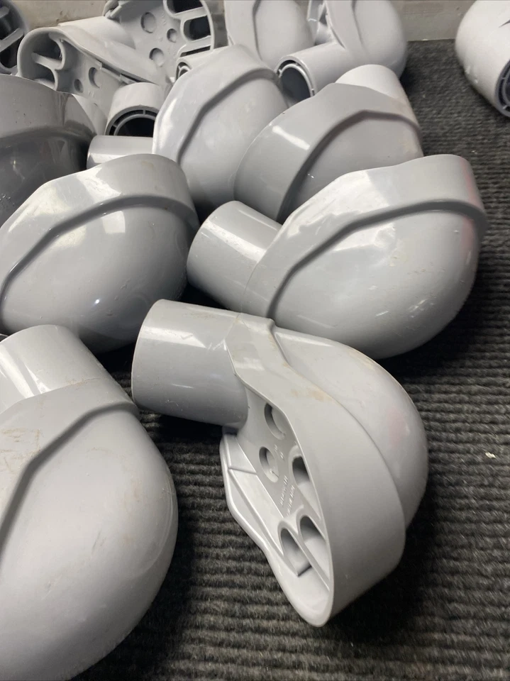 "Lote de 20 tapas de entrada de servicio Cantex 5133695 PVC 1-1/2""" Foto 3 de 4