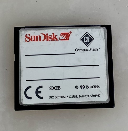 64MB SANDISK Compact Flash CF Memory Card #130 - Picture 2 of 2