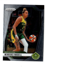2 count lot 2024-25 Panini Prizm WNBA Mercedes Russell Cards #109 Seattle Storm