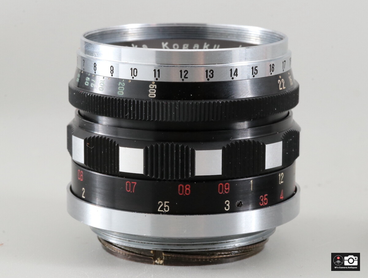 希少Tanaka kogaku Tanar 5ｃm F/1.9 ライカＬ３９ VeryRare Tanaka kogaku Tanar 5cm F1.9 Leica L39 Lens, Near