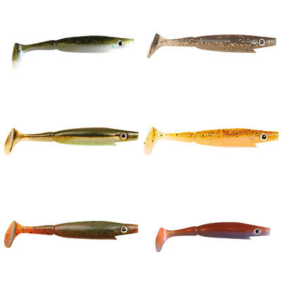 Strike Pro Piglet Shad 10 cm Gummifisch für Barsch Zander Hecht Alle Farben