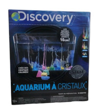 NEW Discovery Crystal Aquarium - Grow Colorful Crystals