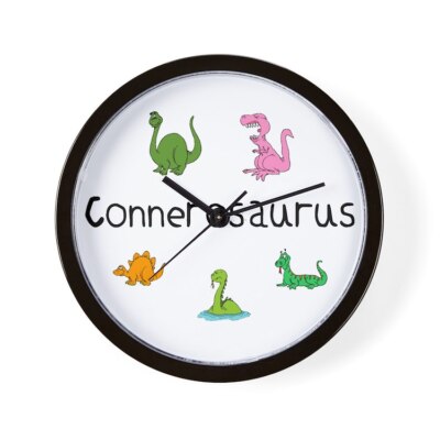 CafePress Connerosaurus 10'' Wall Clock (114595917)