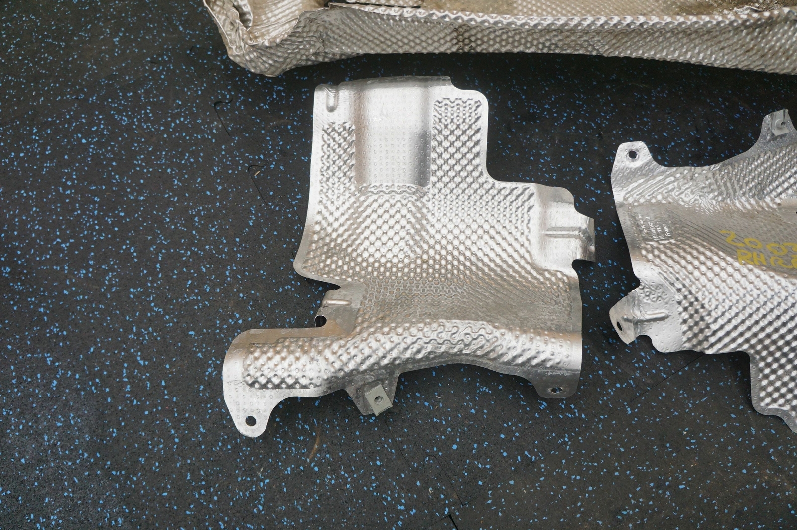 Set of 3 Exhuast System Heat Shield OEM McLaren 720S *Crinkled*