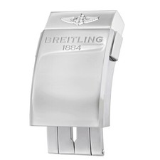 Breitling Push Button Steel Deployment Buckle Fits All Breitling 20mm Straps