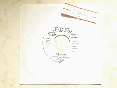 DARRYL WAY´S WOLF Two Sisters GERMAN WHITE LABEL RCA TRADE SAMPLE 7" - Bild 1 von 3