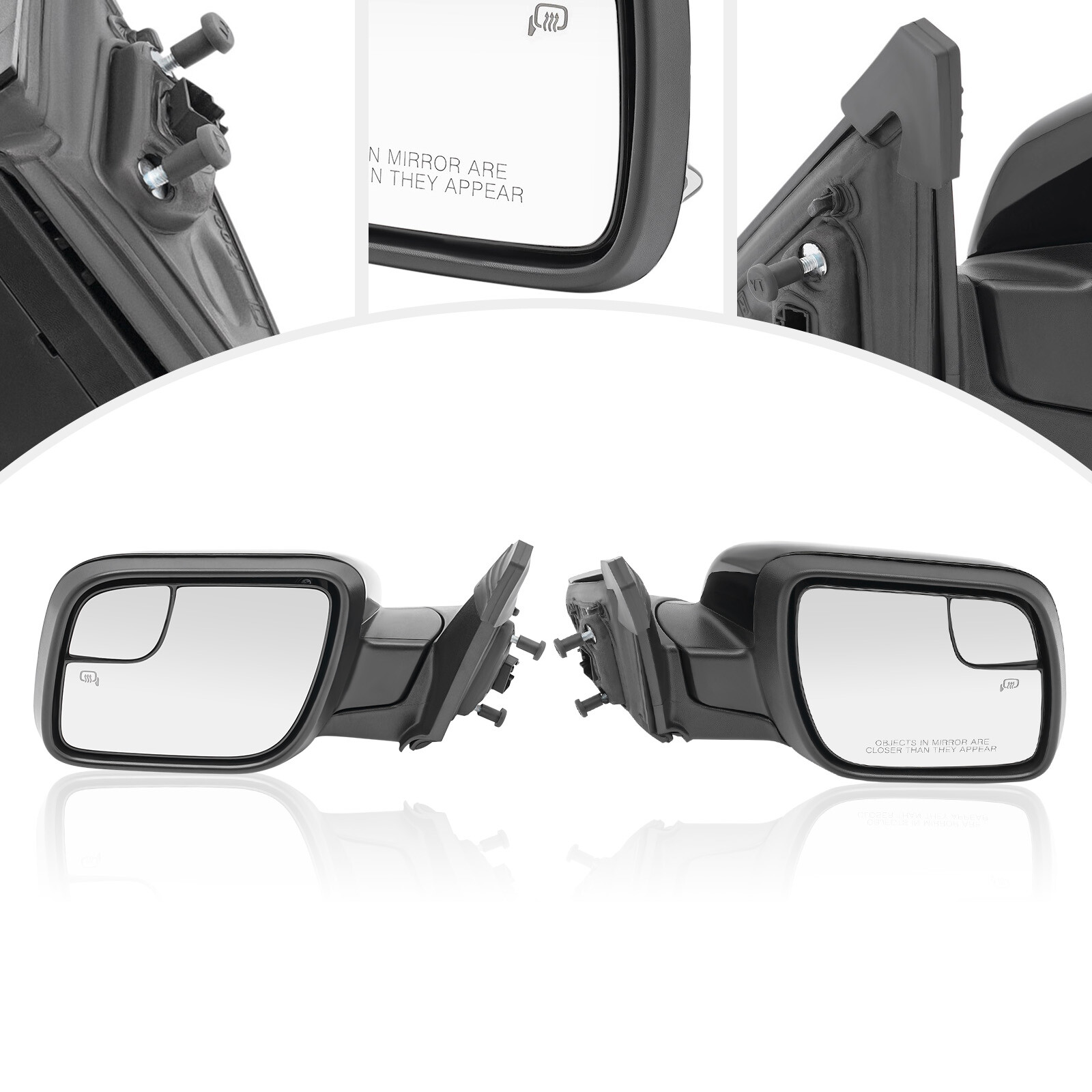 FORD Explorer 16-19 Power Heated Side Mirror with Puddle Light Left Right  