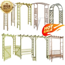 Rankgitter Garten Pergola Rankhilfe Rankgitter Spalier Torbogen Holzbogen Holz