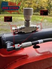 3/8" L10 -Hydraulic Flow Control Valve - STB-G3/8 - Mini Excavator - AGT - USA