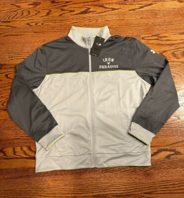 Under Armour Track Jacket Project Rock Iron Paradise Grey UA Knit