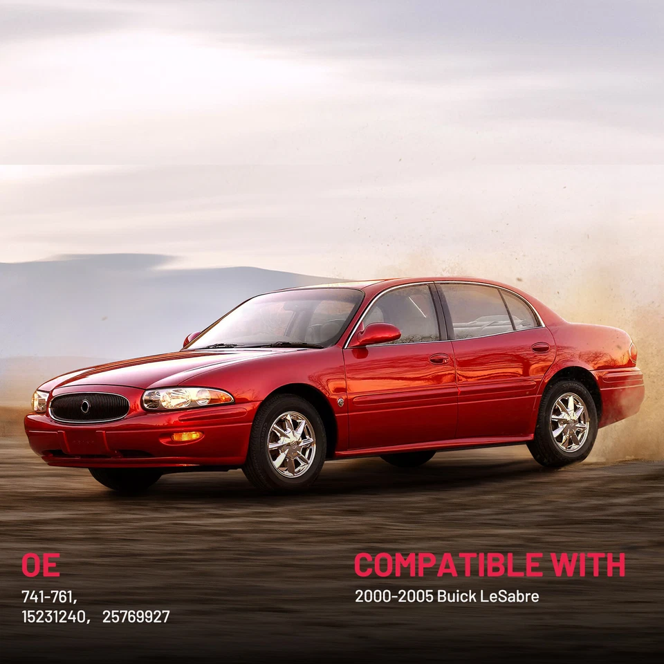 Regulador de ventana eléctrica lado del pasajero delantero con motor para Buick LeSabre 2000-2005 Foto 4 de 4