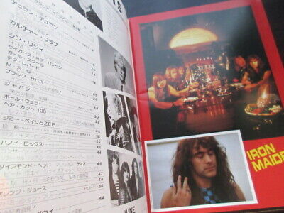 In Rock Japan Magazine Book w Sylvian Poster Duran Zeppelin In Rock Japan Magazine Book w Sylvian Poster Duran Zeppelin