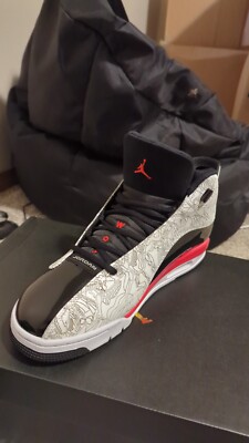 Size 11.5 - Jordan Dub Zero Mid Fire Red