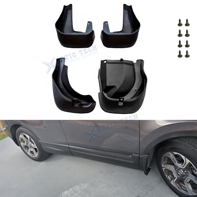 For Honda CR-V 2012-2016 Matte Black Front&Rear Splash Mudguards Protection Kits