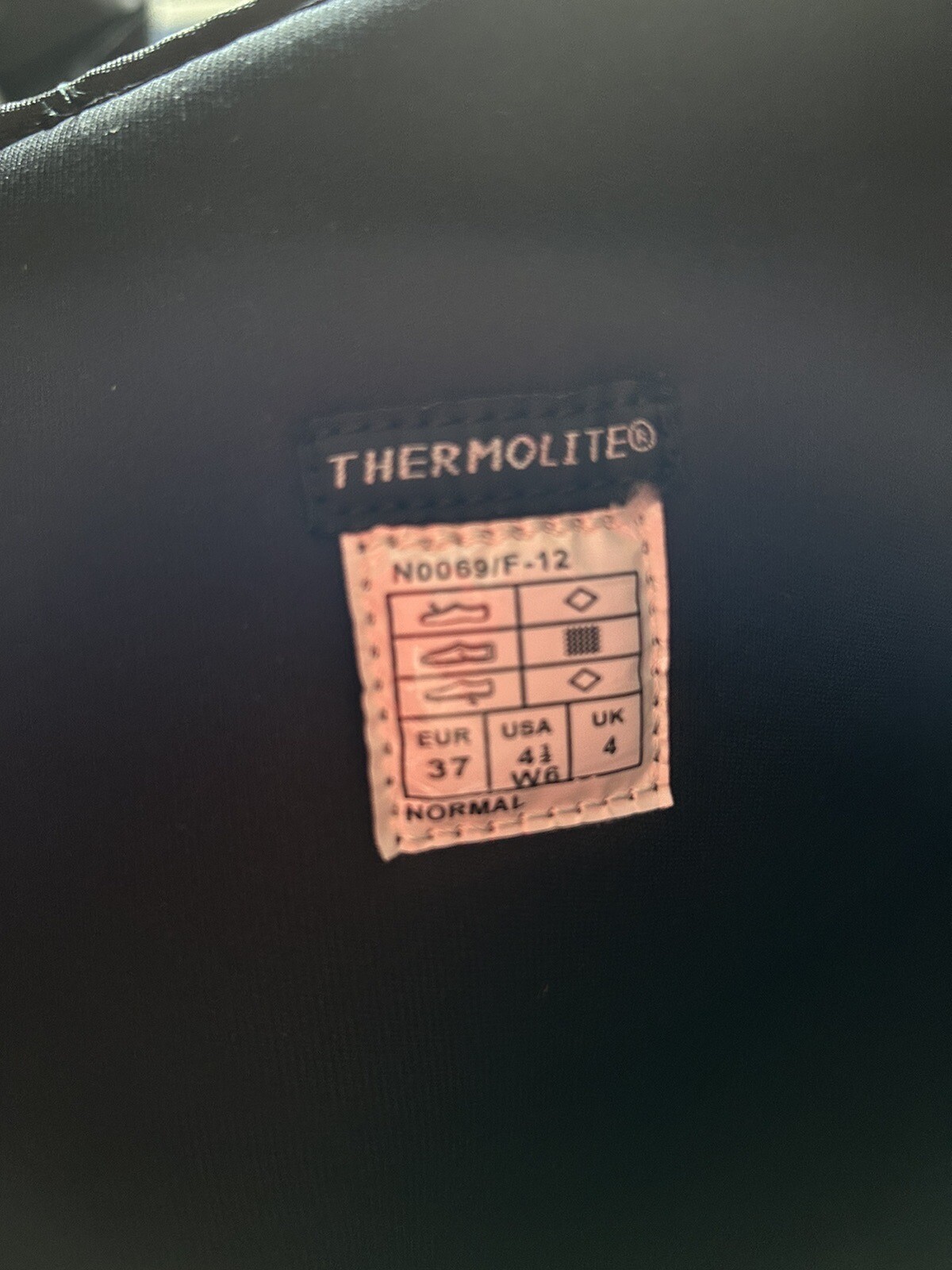 MOUNTAIN HORSE Women’s Thermolite English Boots Black Size Uk 4Metal