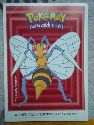 DARDARGNAN/BEEBRILL #15 - DUNKIN BOOMER 2000 - POKEMON - GUTER ZUSTAND