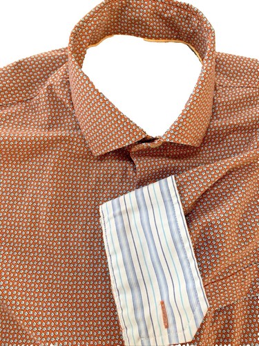 open lace back dress Comfort Stretch Non-Iron Stripe Dress Shirt with Contrast Trim