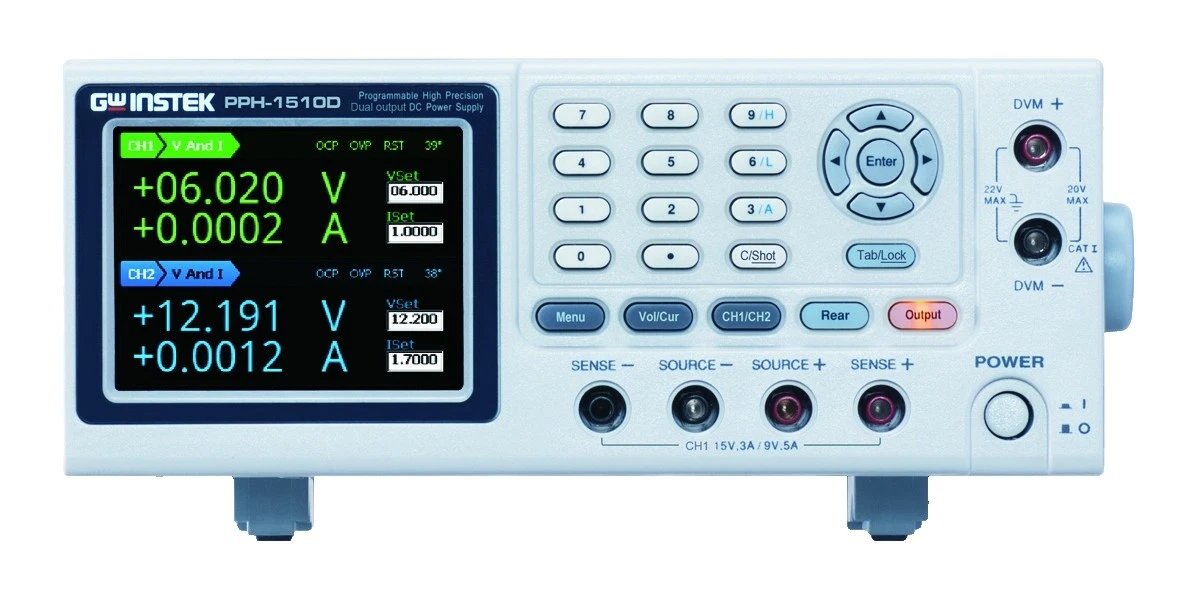 Adjustable 10 A Maximum Current Output 15 V Maximum Voltage Output Power Supplies