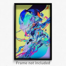 Art Poster - Awesome Canton (Psychedelic Trippy Weird 11x17 Print)