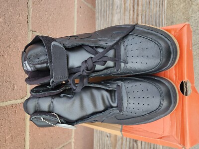 2001 Nike Air Force 1 Hi B Black Gum Size 10.5 Brand New Deadstock 