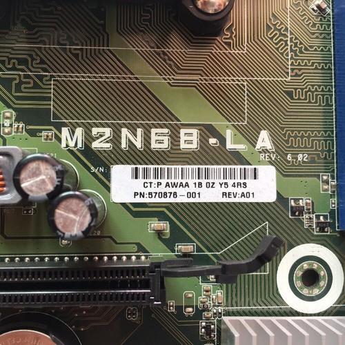 For HP M2N68-LA Desktop Motherboard 570876-001 AM3 DDR3 MainBoard - Picture 2 of 2