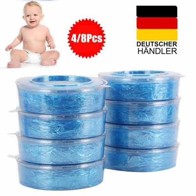 4/8X Nachfüllkassetten Ersatzkassetten Für Angelcare Windeleimer Geruchsdicht DE