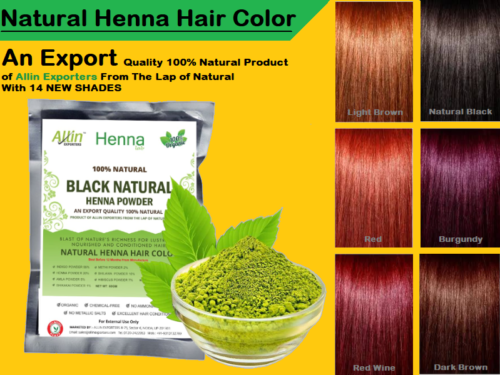100% Bio Henna Haarfarbe Chemie Ammoniakfrei Henna Haarfärbemittel... - Bild 1 von 19