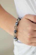 Paparazzi Accessories Jewelry Blue Bracelet 135b