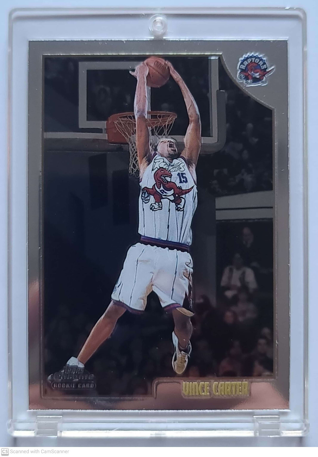 1998-99 TOPPS CHROME NBA VINCE CARTER RC #199