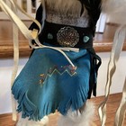 White Bear Warrior Dancer Feathered Kachina Doll Signed N. Yazzie 15" Native AM. — photo 5