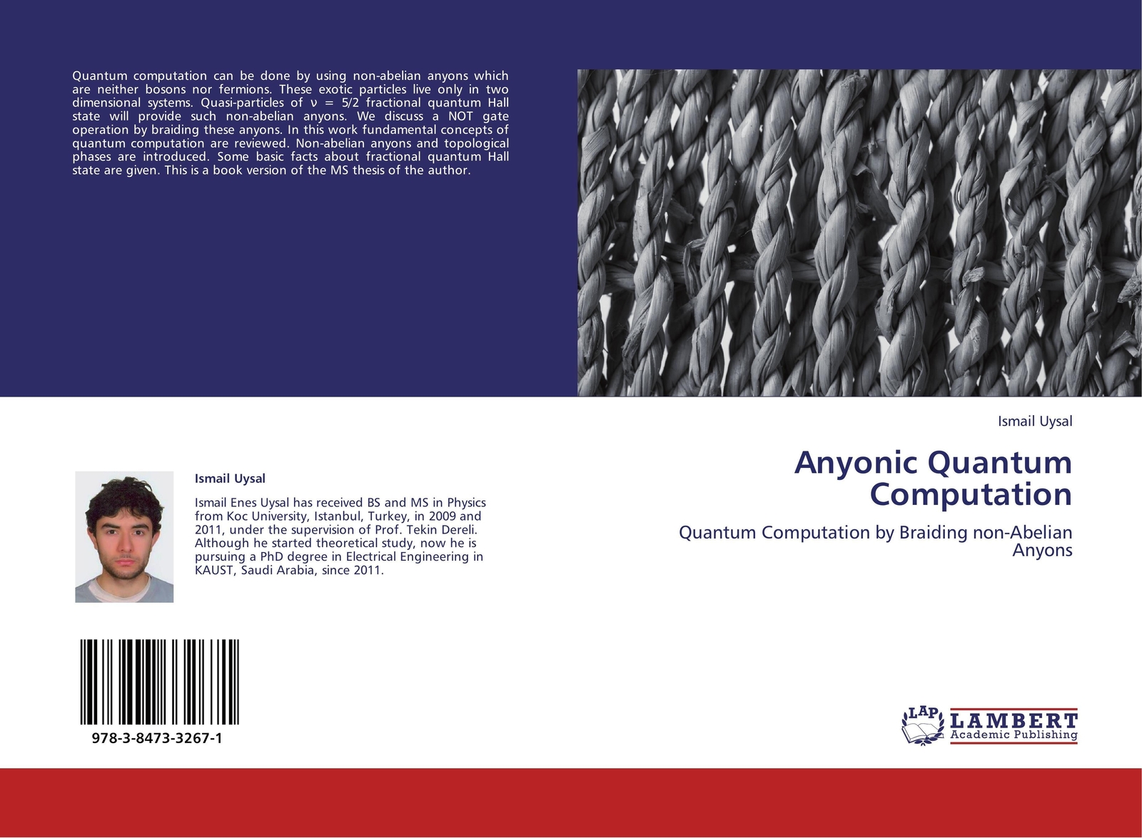 Thumbnail - Ismail Uysal | Anyonic Quantum Computation | Taschenbuch | Englisch