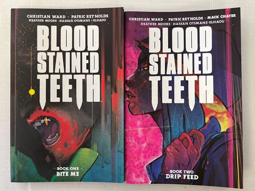 Image Comics ~ Blood Stained Teeth ~ Volume 1 & 2 ~ Trade Paperbacks ~ NEW