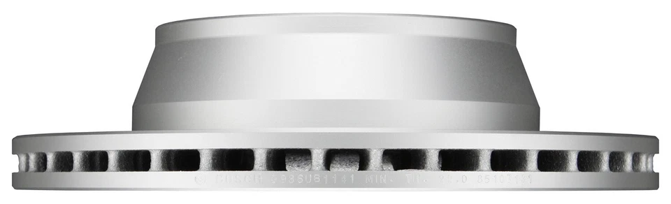 Rotor de freno de disco trasero QuietCast 2007 para Porsche 911 Bosch 2006-2008 Foto 4 de 4