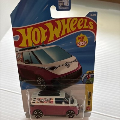 VOLKSWAGEN VW ID BUZZ BOMB PINK  Hot Wheels HW Euro 4/10 New for 2026 86/250