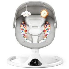 Baby Swing for Infants, Bluetooth Infant Swing with Remote Control, Portable ...