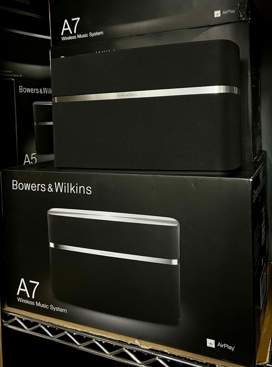 Bowers & Wilkins A7 ワイヤレススピーカー Bowers & Wilkins A7 Hi-Fi Wireless Music System w/ Remote, Power