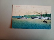 TRIESTE - PORT - FP TRAVELLED 1913