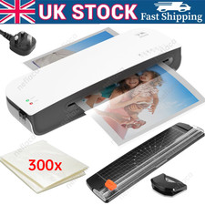 Image of Laminator Machine A4 A5 A6 for Office School Thermal Laminating with 300 Pouches