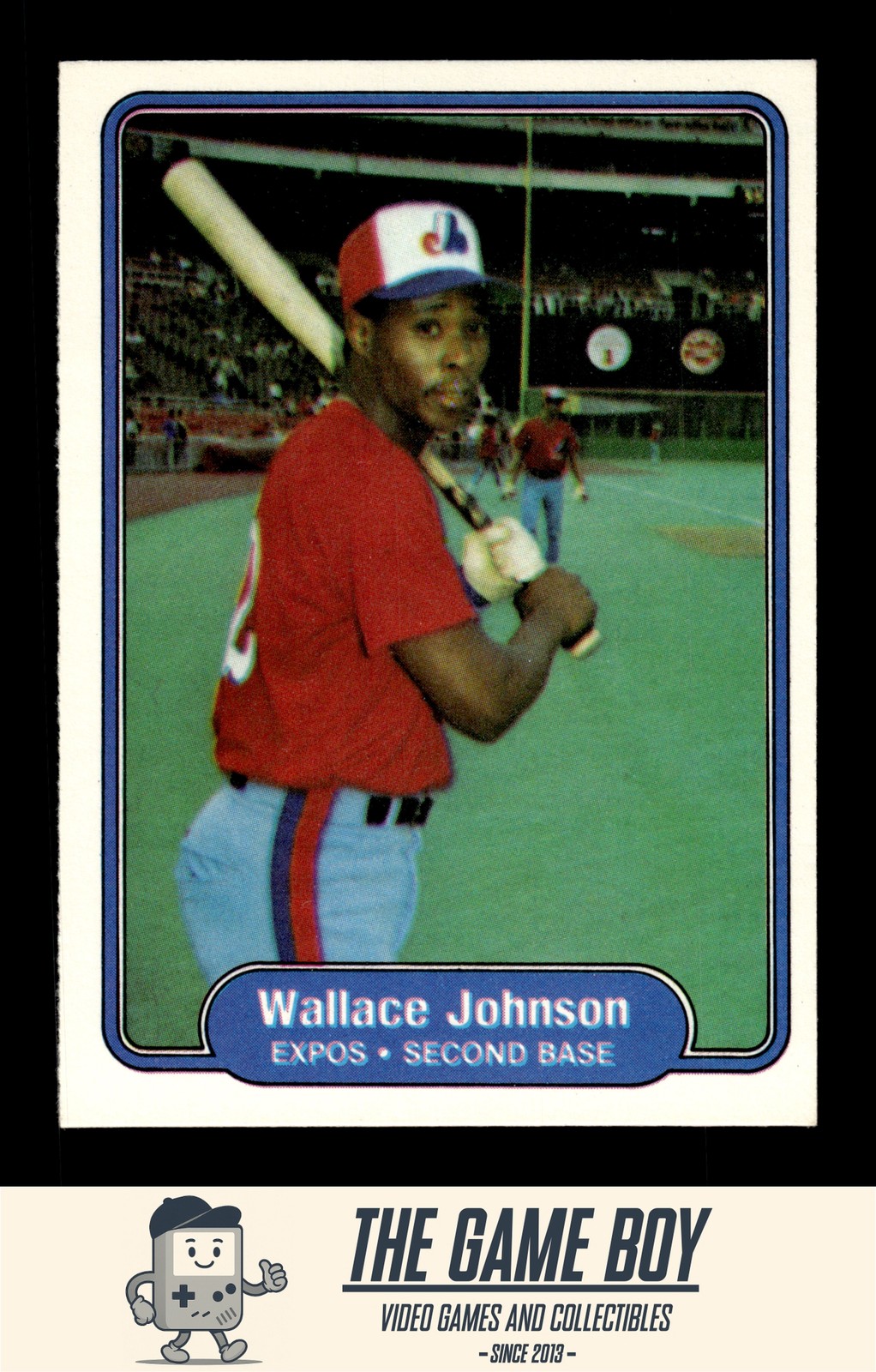 1982 Fleer #192 Wallace Johnson Montreal Expos RC