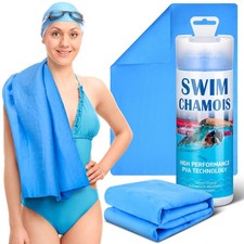 Swimming Chamois Towel Quick Dry Extra Large Diver Triathlon 35.4x24.8 Inch