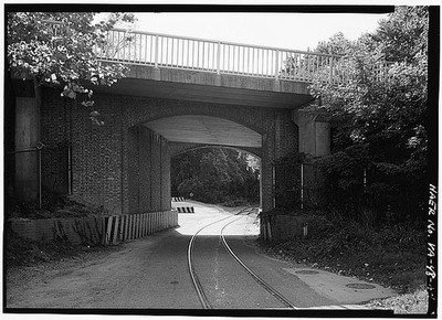 Colonial Parkway, Navy Mine Depot, Spanning Naval Weapons Road, Yorktown, York